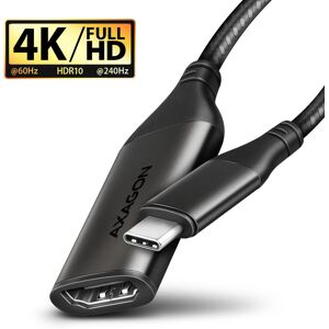 AXAGON RVC-HI2M, USB-C -> HDMI 2.0a adaptér, 4K/60Hz HDR10, metal case, braided AXAGON RVC-HI2M, USB-C -> HDMI 2.0a adaptér, 4K/60Hz HDR10, metal case, braided