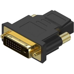 AlzaPower DVI-D (24+1) (M) to HDMI (F) FullHD čierny AlzaPower DVI-D (24+1) (M) to HDMI (F) FullHD čierny