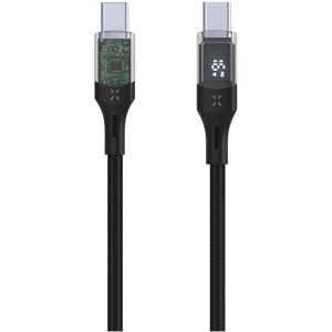 FIXED Cable USB-C/USB-C s displejom a podporou PD 2 m USB 2.0 100 W čierny FIXED Cable USB-C/USB-C s displejom a podporou PD 2 m USB 2.0 100 W čierny