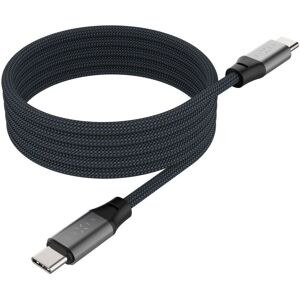 FIXED Magnetic Cable USB-C/USB-C a podporou PD 1,2 m USB 2.0 240 W sivý FIXED Magnetic Cable USB-C/USB-C a podporou PD 1,2 m USB 2.0 240 W sivý