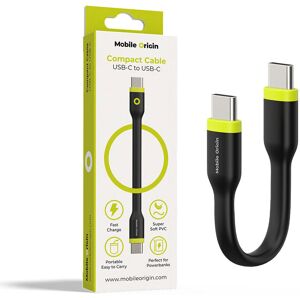 Mobile Origin Compact Cable USB-C to USB-C Black Mobile Origin Compact Cable USB-C to USB-C Black