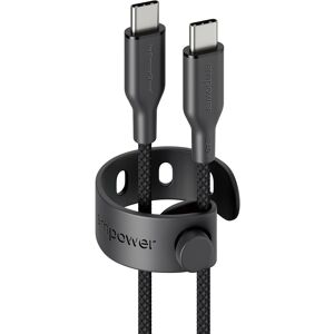PanzerGlass Empower kábel 240 W USB-C/USB-C, 1,2 m čierny PanzerGlass Empower kábel 240 W USB-C/USB-C, 1,2 m čierny