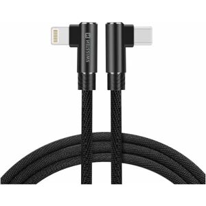 Swissten Arcade textilný dátový kábel USB-C/Lightning 1,2 m čierny Swissten Arcade textilný dátový kábel USB-C/Lightning 1,2 m čierny