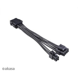 AKASA 8-pin to 8+4-pin Power Adapter Cable AKASA 8-pin to 8+4-pin Power Adapter Cable