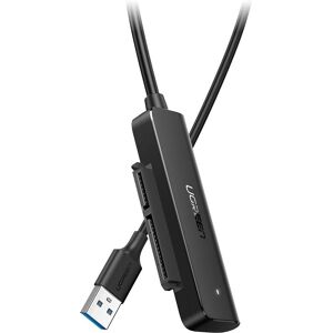 Ugreen USB 3.0 to SATA III Adaptér Cable for 2,5“ HDD/SSD Black 0,5 m Ugreen USB 3.0 to SATA III Adaptér Cable for 2,5“ HDD/SSD Black 0,5 m