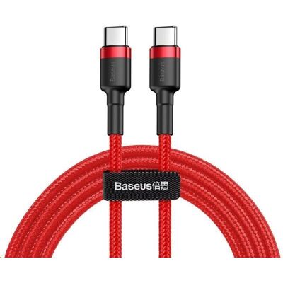 Baseus Cafule Series nabíjací/dátový kábel USB-C na USB-C PD2.0 60 W Flash 2 m, červená Baseus Cafule Series nabíjací/dátový kábel USB-C na USB-C PD2.0 60 W Flash 2 m, červená