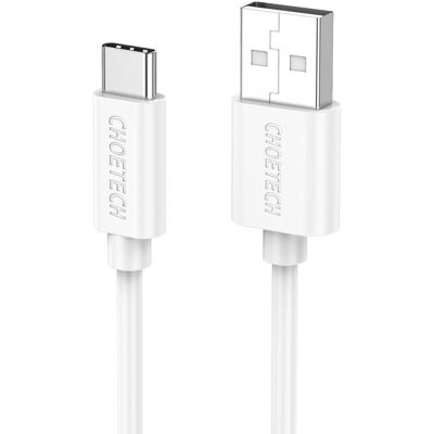 ChoeTech (USB-A <-> USB-C) Cable 1 m biely ChoeTech (USB-A <-> USB-C) Cable 1 m biely