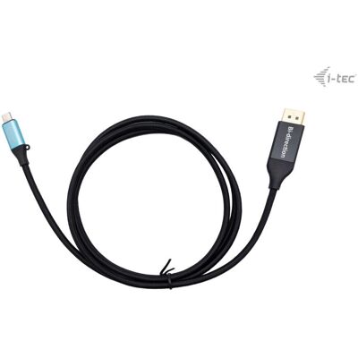 i-tec USB-C DisplayPort Bi-Directional Cable Adapter 8K/30Hz 150 cm i-tec USB-C DisplayPort Bi-Directional Cable Adapter 8K/30Hz 150 cm