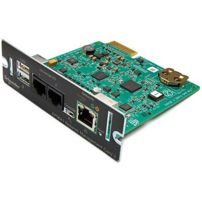 APC UPS Network Management Card 3 with Environmental Monitoring APC UPS Network Management Card 3 with Environmental Monitoring