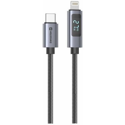 Swissten LCD kábel USB-C/Lightning 1,5 m Swissten LCD kábel USB-C/Lightning 1,5 m