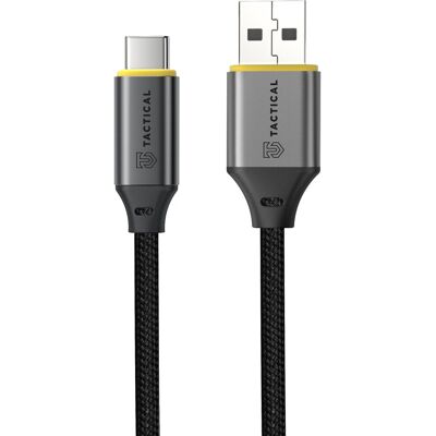 Tactical Fast Rope Aramid 2.0 Cable USB-A/USB-C 0,3 m Tactical Fast Rope Aramid 2.0 Cable USB-A/USB-C 0,3 m
