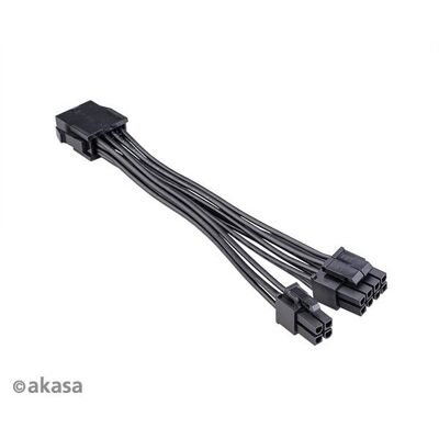 AKASA 8-pin to 8+4-pin Power Adapter Cable AKASA 8-pin to 8+4-pin Power Adapter Cable