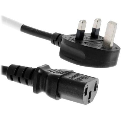 PremiumCord 230 V UK čierny, 2 m PremiumCord 230 V UK čierny, 2 m