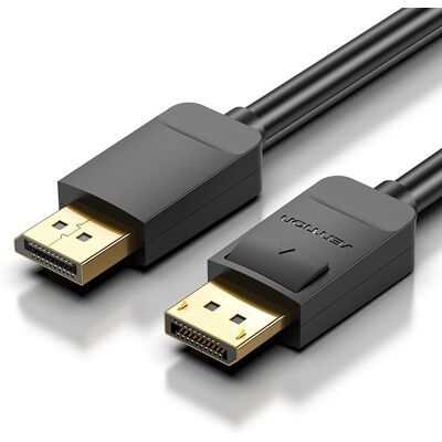 Vention DisplayPort (DP) Cable 1,5 m Black Vention DisplayPort (DP) Cable 1,5 m Black