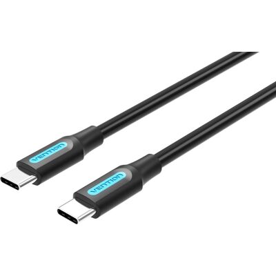 Vention Type-C (USB-C) 2.0 Male to USB-C Male Cable 3m Black PVC Type Vention Type-C (USB-C) 2.0 Male to USB-C Male Cable 3m Black PVC Type