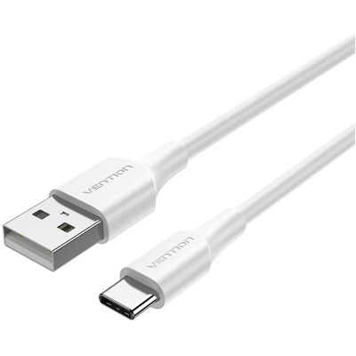 Vention USB 2.0 to USB-C 3A Cable 1M White Vention USB 2.0 to USB-C 3A Cable 1M White