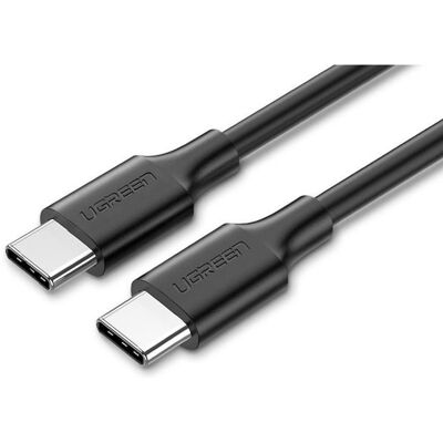Ugreen USB-C 2.0 (M) to USB-C (M) 60 W/3 A Data Cable Black 2 m Ugreen USB-C 2.0 (M) to USB-C (M) 60 W/3 A Data Cable Black 2 m