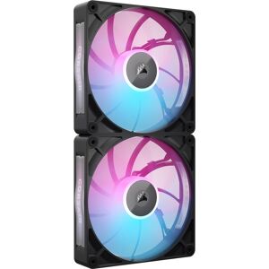 Corsair iCUE LINK RX140 RGB MAX Black Dual Fan Kit Corsair iCUE LINK RX140 RGB MAX Black Dual Fan Kit