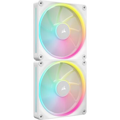 Corsair iCUE LINK LX140 RGB White Dual Fan Kit Corsair iCUE LINK LX140 RGB White Dual Fan Kit