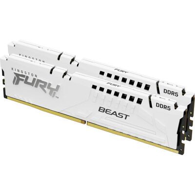 Kingston FURY 32 GB KIT DDR5 6000 MT/s CL36 Beast White EXPO Kingston FURY 32 GB KIT DDR5 6000 MT/s CL36 Beast White EXPO