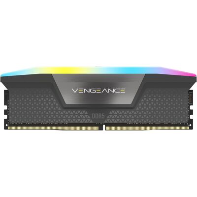 Corsair 16 GB DDR5 6 000 MHz CL36 Vengeance RGB Grey Corsair 16 GB DDR5 6 000 MHz CL36 Vengeance RGB Grey