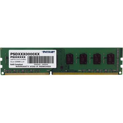 Patriot 8GB DDR3 1600MHz CL11 Signature Patriot 8GB DDR3 1600MHz CL11 Signature