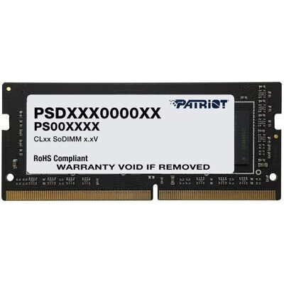 Patriot SO-DIMM 16GB DDR4 2666MHz CL19 Signature Line Patriot SO-DIMM 16GB DDR4 2666MHz CL19 Signature Line