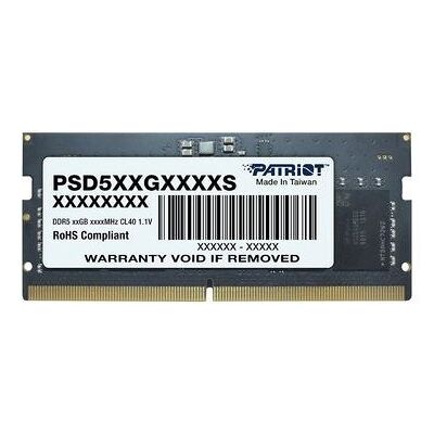 Patriot Signature Line SO-DIMM 8 GB DDR5 5600MT/s CL46 Patriot Signature Line SO-DIMM 8 GB DDR5 5600MT/s CL46