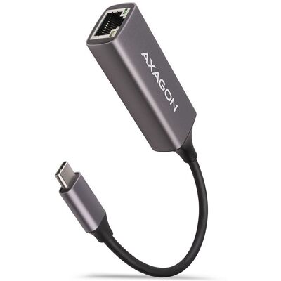 AXAGON ADE-TRC, USB-C ->GLAN, Metal Gray AXAGON ADE-TRC, USB-C ->GLAN, Metal Gray