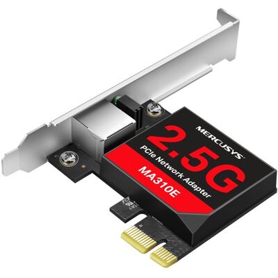 Mercusys MA310E, 2,5 Gigabit PCIe Mercusys MA310E, 2,5 Gigabit PCIe