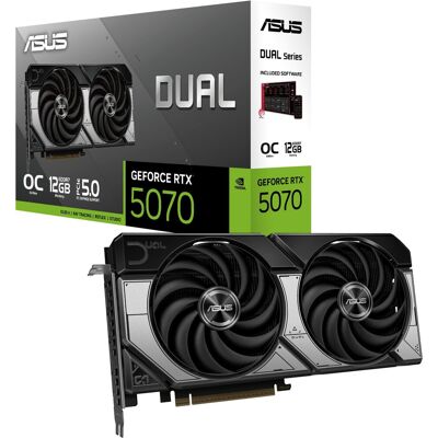 Asus DUAL GeForce RTX 5070 12G OC Asus DUAL GeForce RTX 5070 12G OC