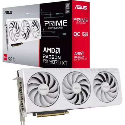 Asus PRIME Radeon RX 9070 XT 16G White OC Asus PRIME Radeon RX 9070 XT 16G White OC