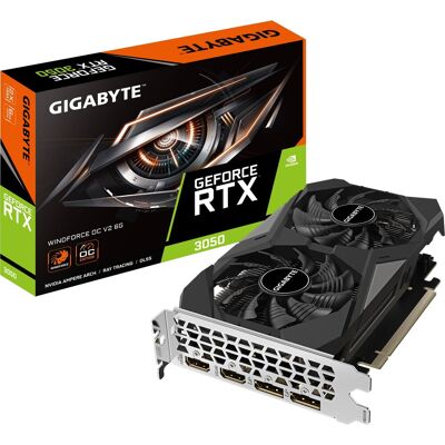 GIGABYTE GeForce RTX 3050 WINDFORCE OC V2 6G GIGABYTE GeForce RTX 3050 WINDFORCE OC V2 6G