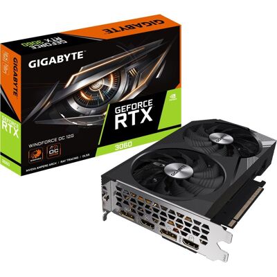 GIGABYTE GeForce RTX 3060 WINDFORCE OC 12G GIGABYTE GeForce RTX 3060 WINDFORCE OC 12G