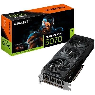 GIGABYTE GeForce RTX 5070 WINDFORCE OC SFF 12G GIGABYTE GeForce RTX 5070 WINDFORCE OC SFF 12G