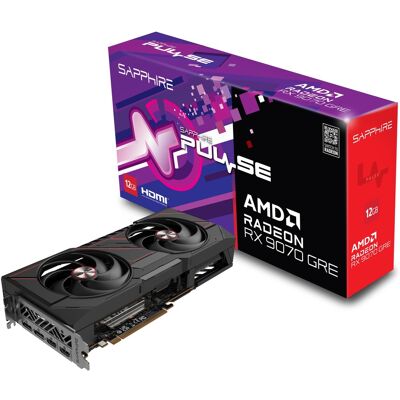 Sapphire PULSE AMD Radeon RX 9070 GRE GAMING OC 12GB Sapphire PULSE AMD Radeon RX 9070 GRE GAMING OC 12GB