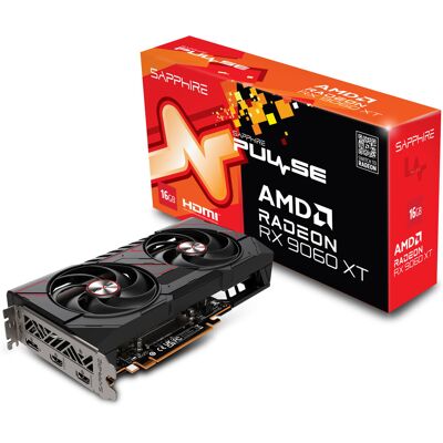 Sapphire PULSE AMD Radeon RX 9060 XT GAMING OC 16G Sapphire PULSE AMD Radeon RX 9060 XT GAMING OC 16G