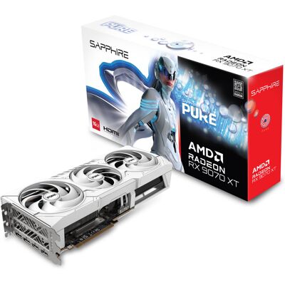 Sapphire PURE AMD Radeon RX 9070 XT GAMING OC 16G Sapphire PURE AMD Radeon RX 9070 XT GAMING OC 16G