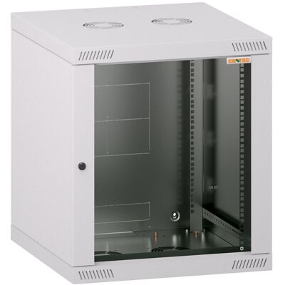 Conteg RQN-12-60/60 – 19" nástenný rozvádzač 12U, 572 × 600 mm, sivý Conteg RQN-12-60/60 – 19" nástenný rozvádzač 12U, 572 × 600 mm, sivý