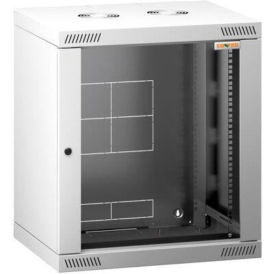 Conteg RQN-15-60/60 – 19" nástenný rozvádzač 15U, 572 × 600 mm, sivý Conteg RQN-15-60/60 – 19" nástenný rozvádzač 15U, 572 × 600 mm, sivý