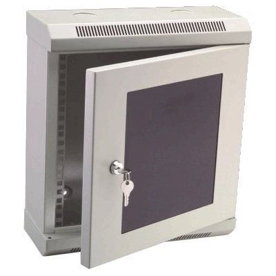 Datacom 10" 9U/140 mm (sklo) sivý Datacom 10" 9U/140 mm (sklo) sivý