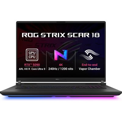 Asus ROG Strix SCAR 18 G835LXG-TQ468WZ Off Black (bez adaptéra) Asus ROG Strix SCAR 18 G835LXG-TQ468WZ Off Black (bez adaptéra)