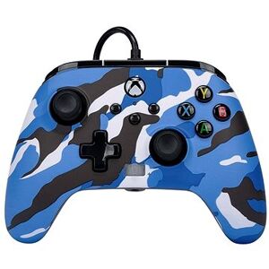 PowerA Enhanced Wired Controller for Xbox Series X S – Blue Camo