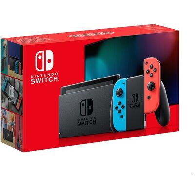 Nintendo Switch – Neon Red & Blue Joy-Con Nintendo Switch – Neon Red & Blue Joy-Con