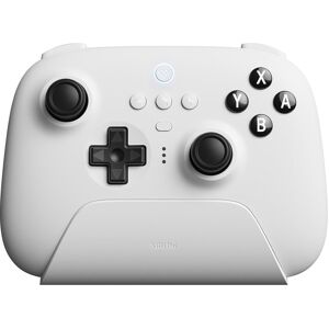 8BitDo Ultimate Wireless Controller with Charging Dock – White – Nintendo Switch 8BitDo Ultimate Wireless Controller with Charging Dock – White – Nintendo Switch