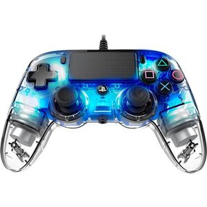 Nacon Wired Compact Controller PS4 – priehľadný modrý Nacon Wired Compact Controller PS4 – priehľadný modrý