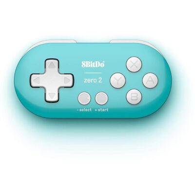 8BitDo Zero 2 Wireless Controller – Turquoise Edition – Nintendo Switch 8BitDo Zero 2 Wireless Controller – Turquoise Edition – Nintendo Switch