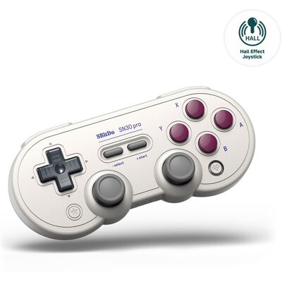 8BitDo SN30 Pro Wireless Gamepad (Hall Effect Joystick) – G Classic Edition – Nintendo Switch 8BitDo SN30 Pro Wireless Gamepad (Hall Effect Joystick) – G Classic Edition – Nintendo Switch