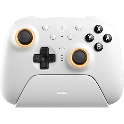8BitDo Ultimate 2 Wireless BT Controller – White – Nintendo Switch 8BitDo Ultimate 2 Wireless BT Controller – White – Nintendo Switch