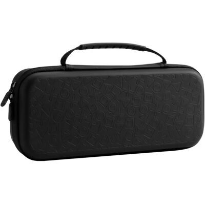 Nintendo FUNLAB PS Portal Bag w/ Iron Stamp - Black - PlayStation Portal Remote Player Nintendo FUNLAB PS Portal Bag w/ Iron Stamp - Black - PlayStation Portal Remote Player